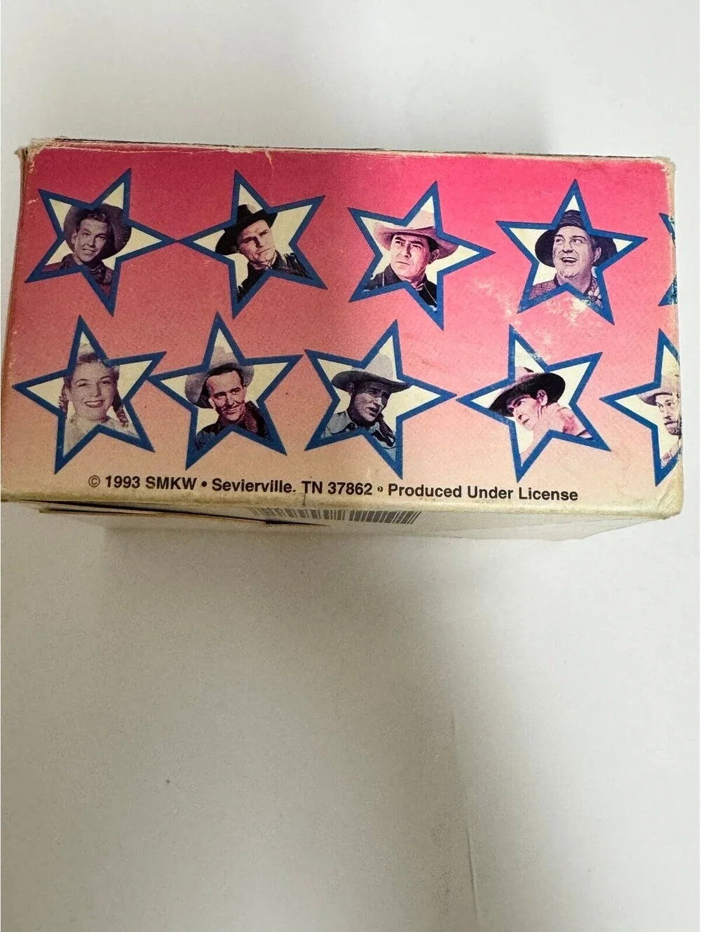 1993 SMKW Riders of the Silver Screen Series 1 Western Trading Card Set